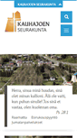 Mobile Screenshot of kauhajoenseurakunta.fi